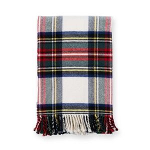 100% Lambswool Tartan Scarf
